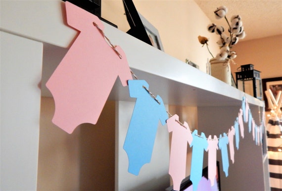 Genero Revelacion Garland Bebe Ducha Decoracion Fiesta Etsy Genero Revelacion Garland Bebe Ducha Decoracion Fiesta Etsy