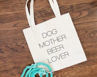 Shoulder Bag | Canvas Tote Bag | Dog Mom Gift | Funny Pet Gift | Funny Tote Bag | Travel Bag | Dog Mom Tote | Beach Bag | Gift for Her