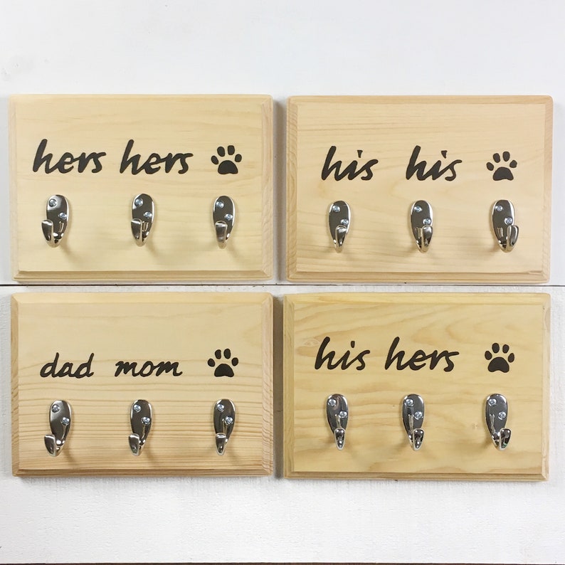 Key and Dog Leash Holder Dog Leash Hanger Keys Hook Etsy