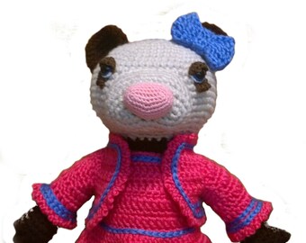 Crocheted Toy Panda