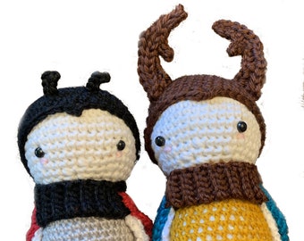 Crocheted Toy Bugs