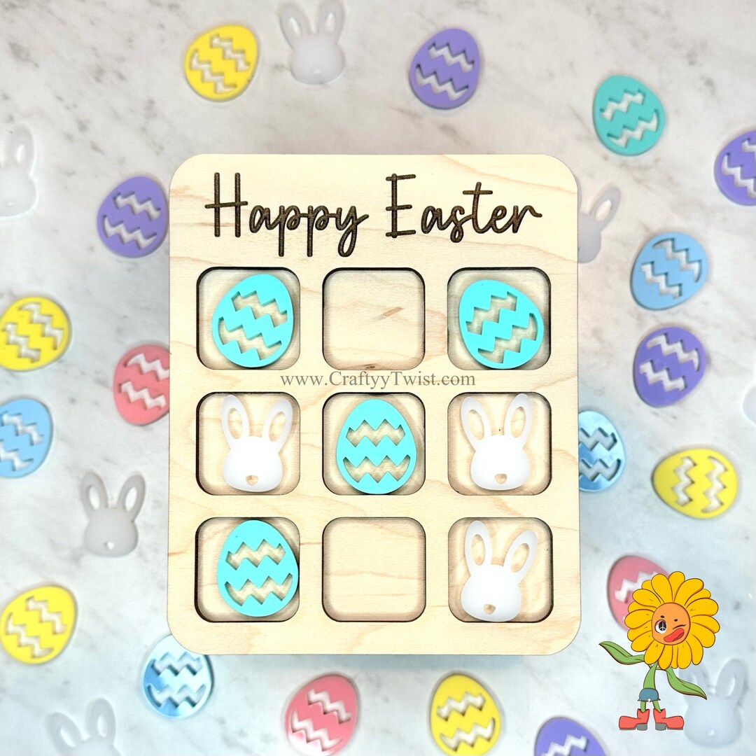 thumbnail interactive-video image 1 of Easter Tic Tac Toe Extra Thick Easter Toys Gifts Bangladesh 1 of 13