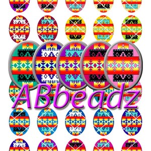 30 - 30x40mm Oval Colors Native American 8x11 and 4x6 DIGITAL DOWNLOAD