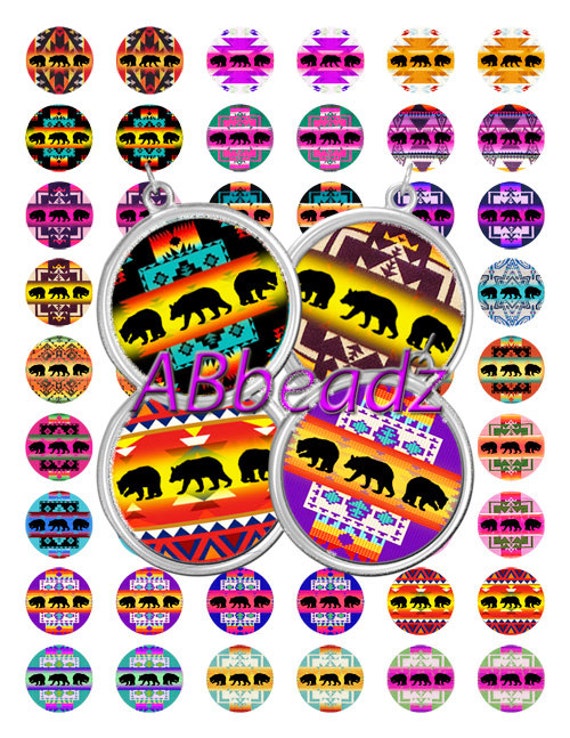 MMIW 1 Inch Round Epoxy Cabochon MMIW 1 Inch Round Epoxy Cabochon