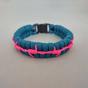 Paracord bracelet/barbed wire bracelet/survival bracelet/parachute cord bracelet/barbed wire jewelry/girlie bracelet/cowgirl bracelet