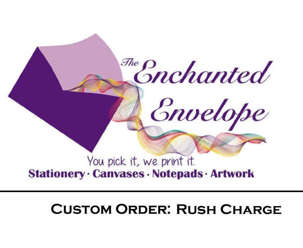 Rush Charge, Rush Shipping, Expedited Order, Rush Fee, Expedited Printing, Expedited Design