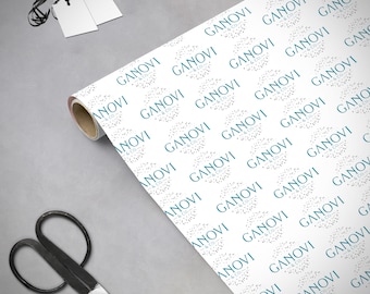 Logo Wrapping Paper, Branded Wrapping Paper, Wrapping Paper Roll, Custom Wrapping Paper, Personalized Wrapping Paper