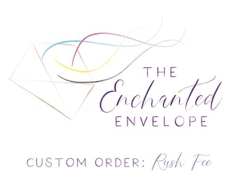 Rush Charge, Expedited Order, Rush Fee, Expedited Printing, Expedited Design, Front of the line, Rush Printing, Rush Design
