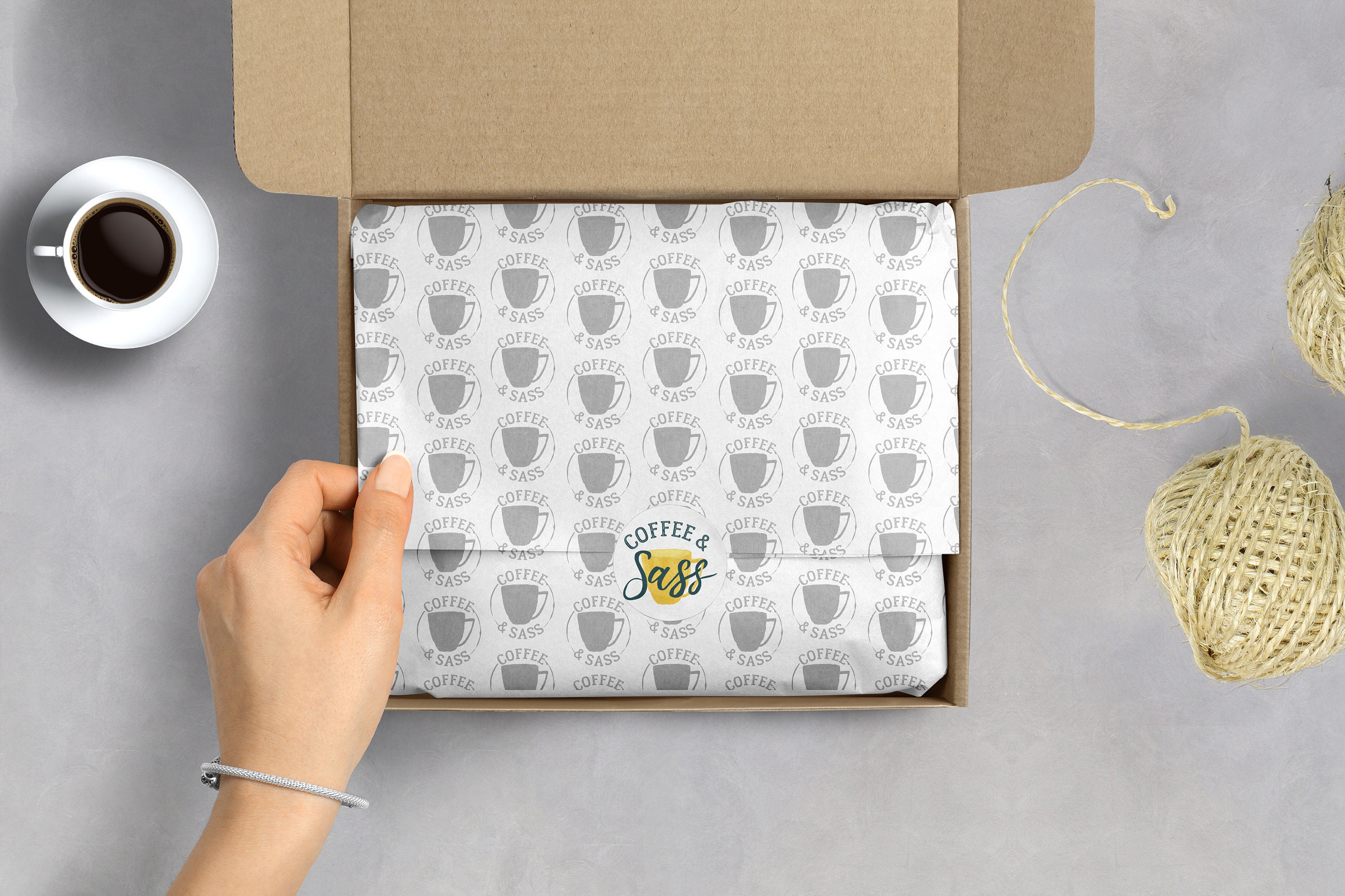 Custom Tissue Paper, Custom Logo Wrapping, Custom Logo Paper