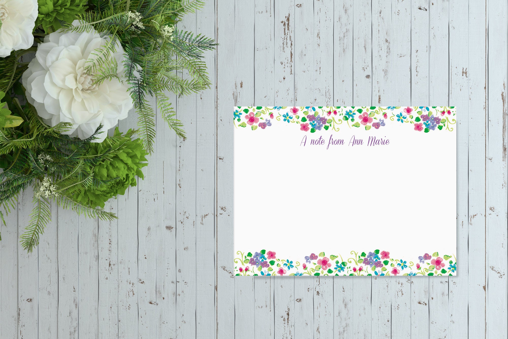 personalized flat note cards thank you cards stationery set stationary set flower notecards flower stationery custom cards - Personalized Flat Note Cards personalized flat note cards thank you cards stationery set stationary set flower notecards flower stationery custom cards - Personalized Flat Note Cards