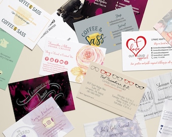 Business Cards, Business Card Design, Business Card Printing, Custom Business Cards, Graphic Design, Printed Business Cards