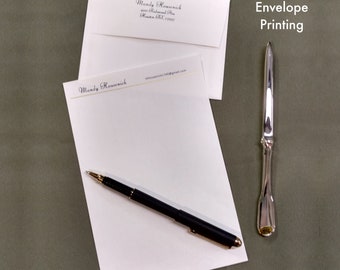 Personalized Paper/Env.