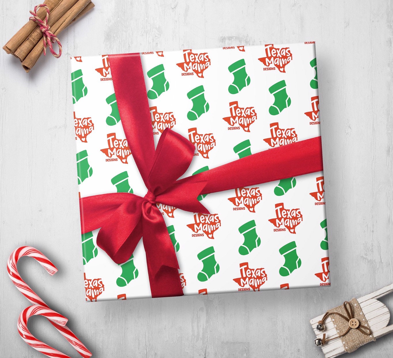 Custom Wrapping Paper, Custom Christmas Wrapping Paper, Custom