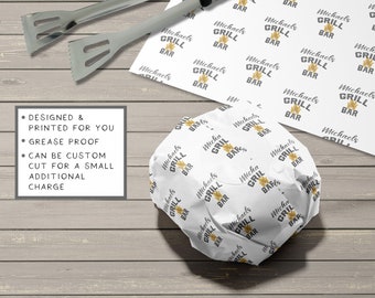 Personalized Fathers Day Gift, Gift for Him, Grandfather Gift, Personalized Food Safe Paper, Grill Accessory, Personalized Butcher Paper