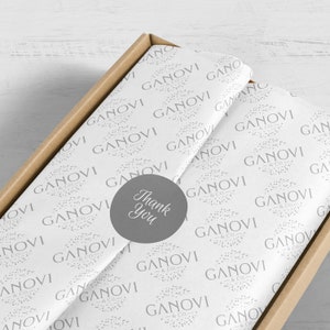 Branded Tissue Paper, Custom Tissue Paper, Printed Tissue Paper, Tissue Paper With Logo, Packaging Materials, Branded Packaging Items
