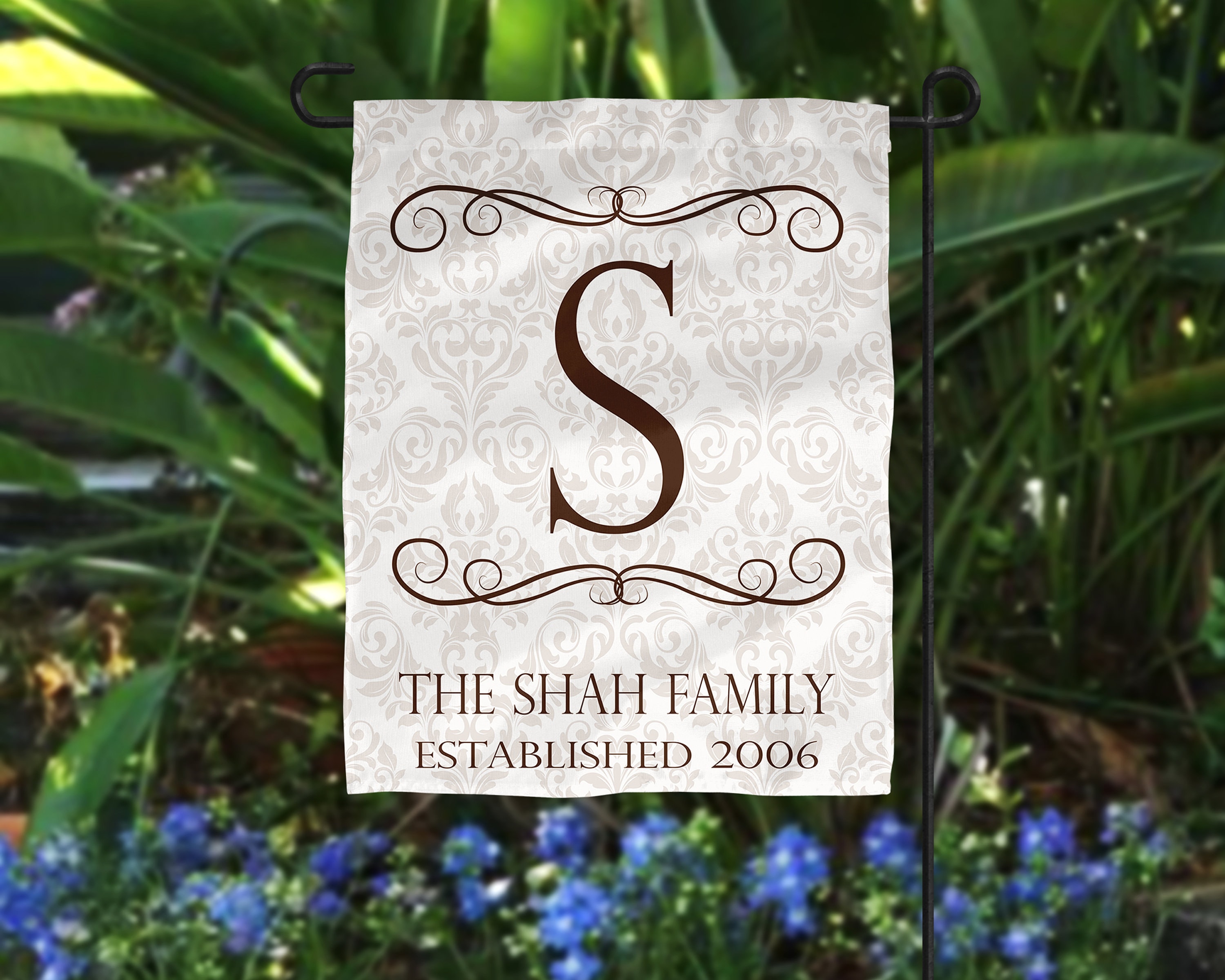 Personalized Garden Flag Personalized Housewarming Gift Family