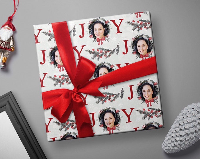Featured listing image: Photo Wrapping Paper, Custom Wrapping Paper, Photo Wrapping Paper Sheets, Photo Christmas Wrapping Paper, Wrapping Paper With Photos