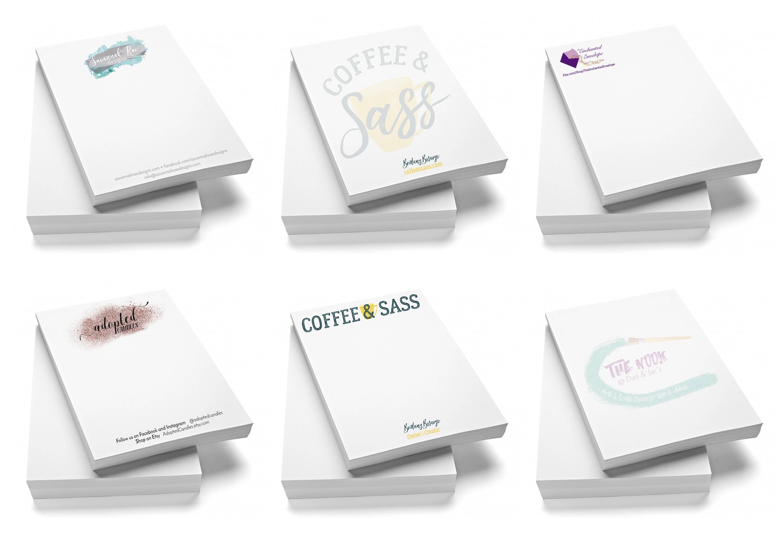 Personalized Note Pads, Glued Note Pads, Logo Note Pads, Business Note ...