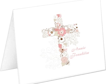 Religious Note Cards, Religious Stationery Set, Cross Notecards, Cross Stationary Set, Christian Note Cards, Nun, Minister Gift, Priest Gift