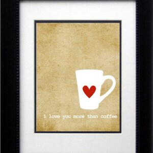 8 x 10 Zoll Kaffee-Druck (digitale Datei)