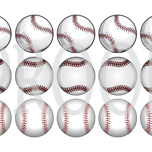 Hoja de imagen digital botella casquillo - béisbol Softbol - Collage Digital de 1 pulgada - descarga inmediata