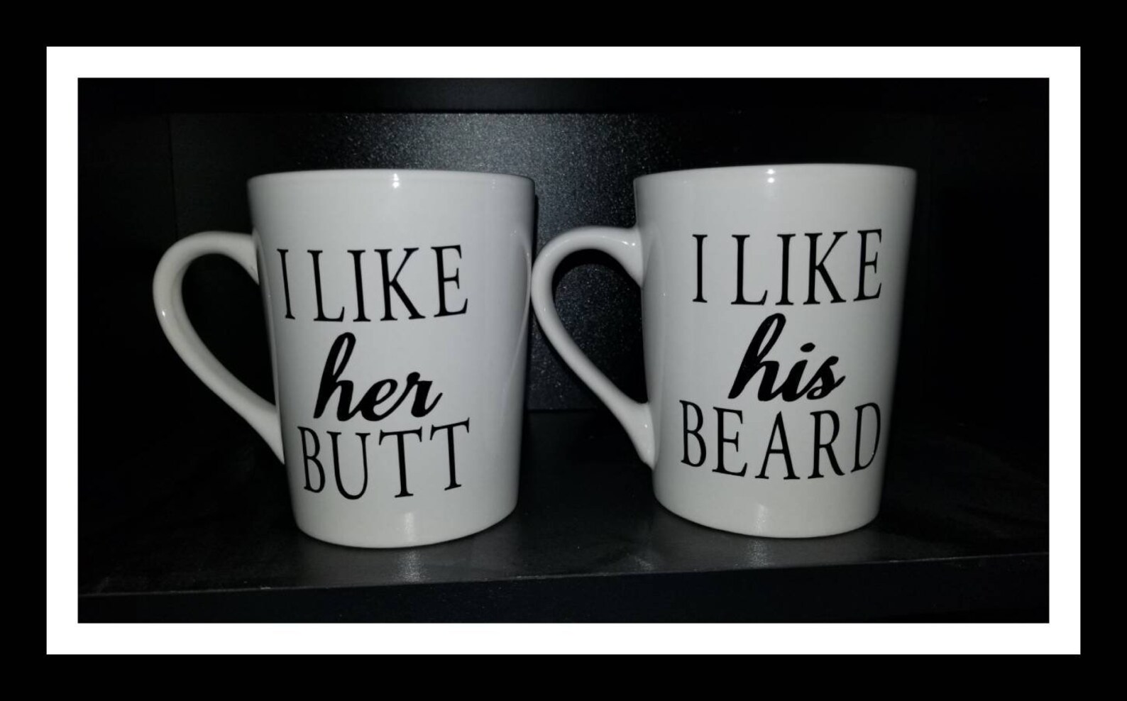 Funny Couple Coffee Mugs 14 Oz Mug Valentine's Gift Etsy