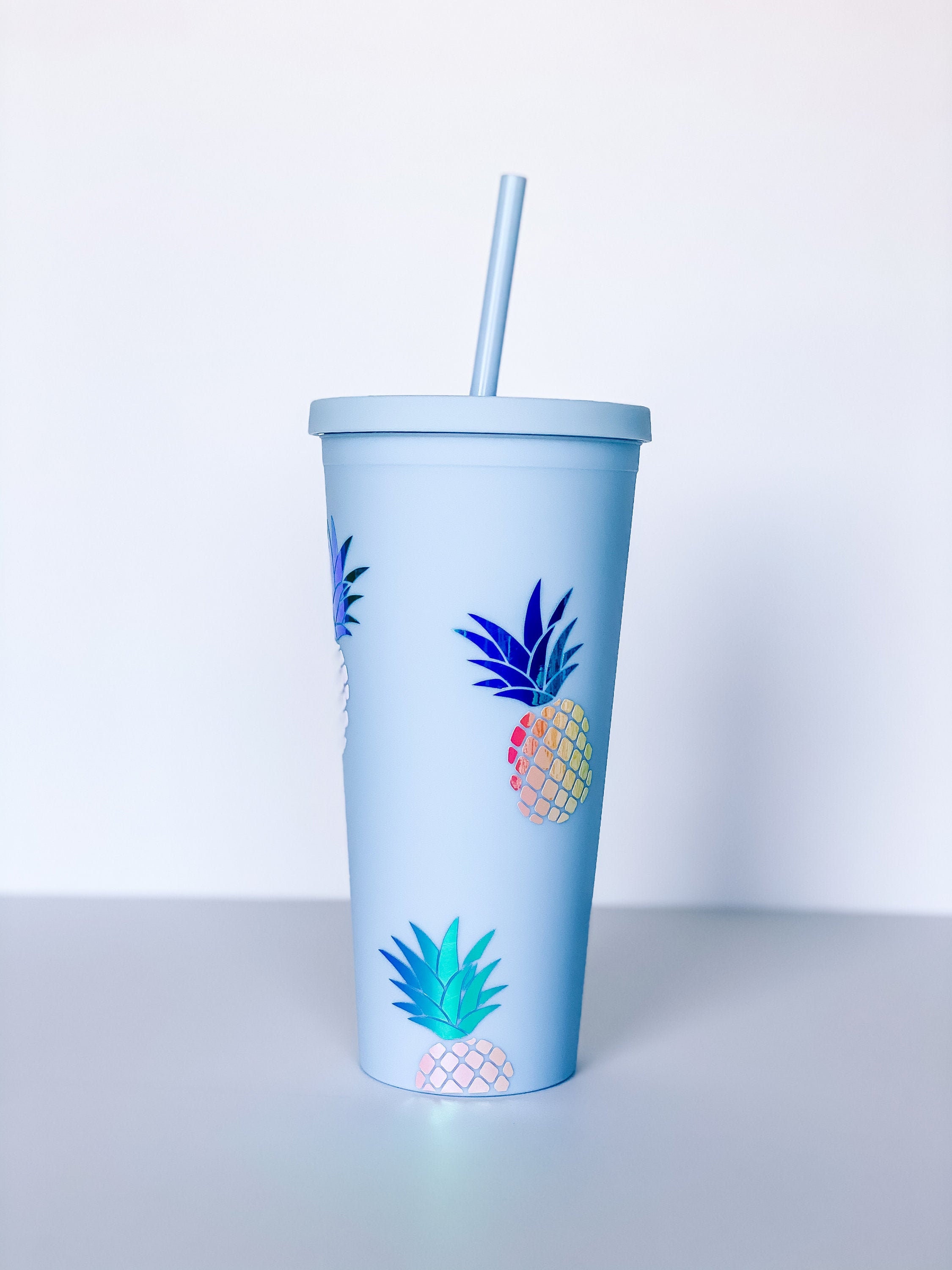 DIY Fall Starbucks Cold Cup Vinyl Decal - Pineapple Paper Co.