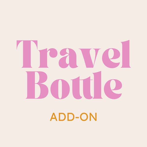 Travel Bottle Add-On