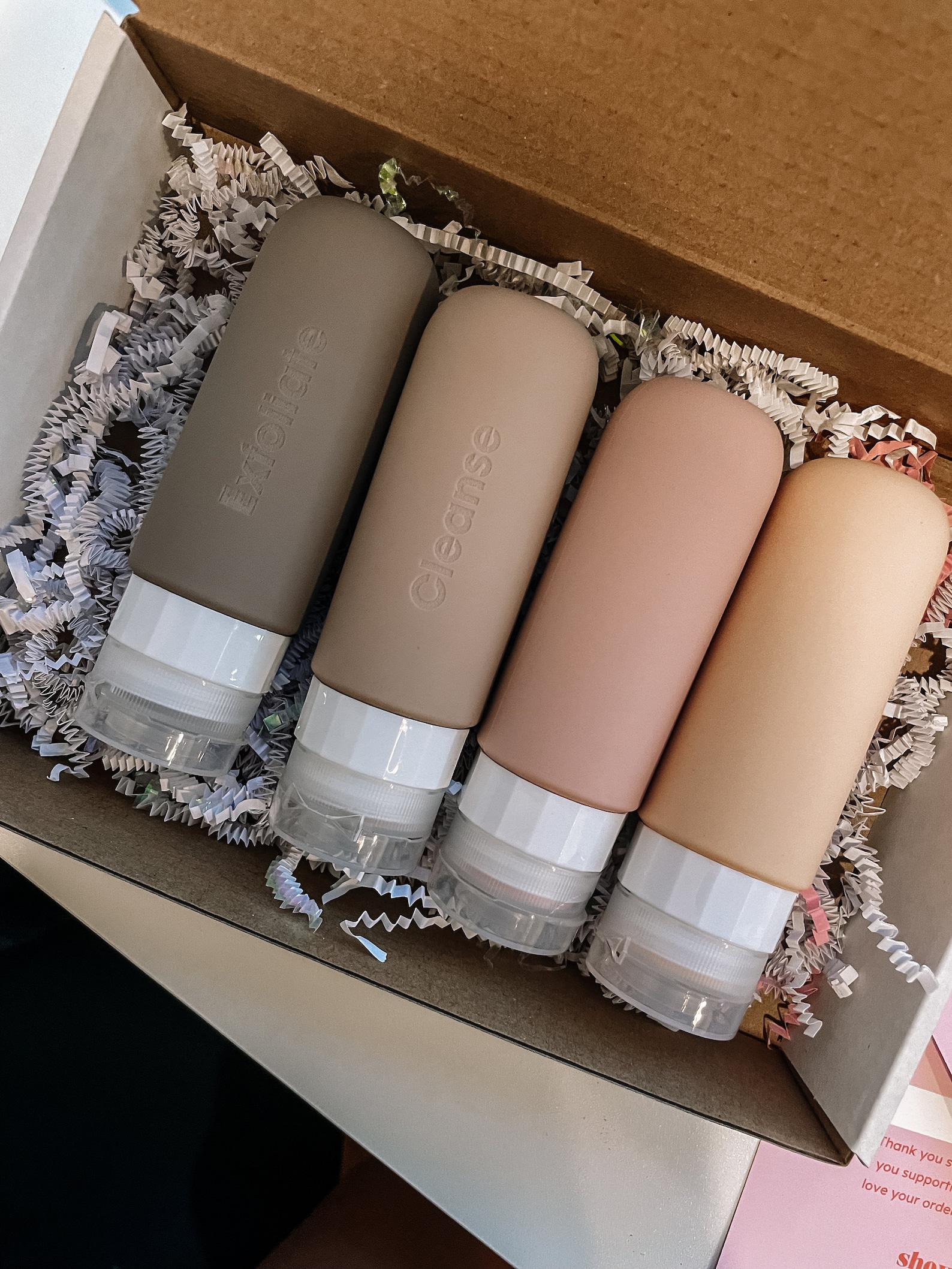 Custom Silicone Travel Bottles 4 Pack Travel Containers Etsy