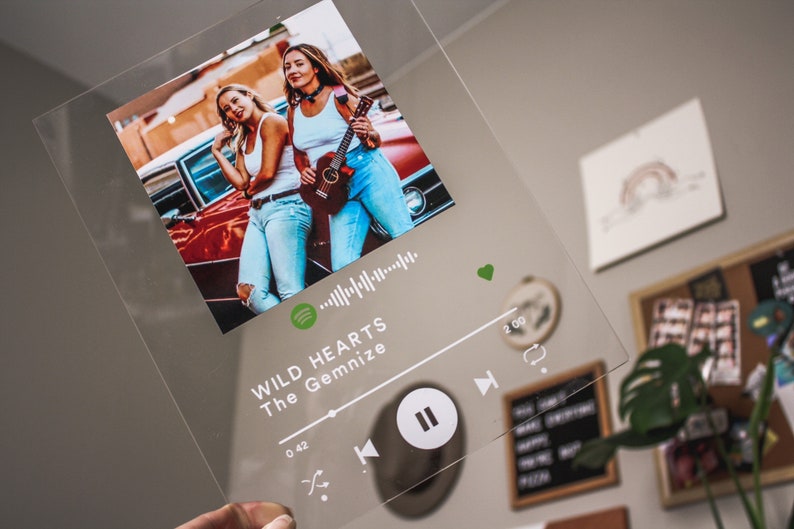 Custom Spotify Album Art Acrylic Wall Art Song Art Etsy