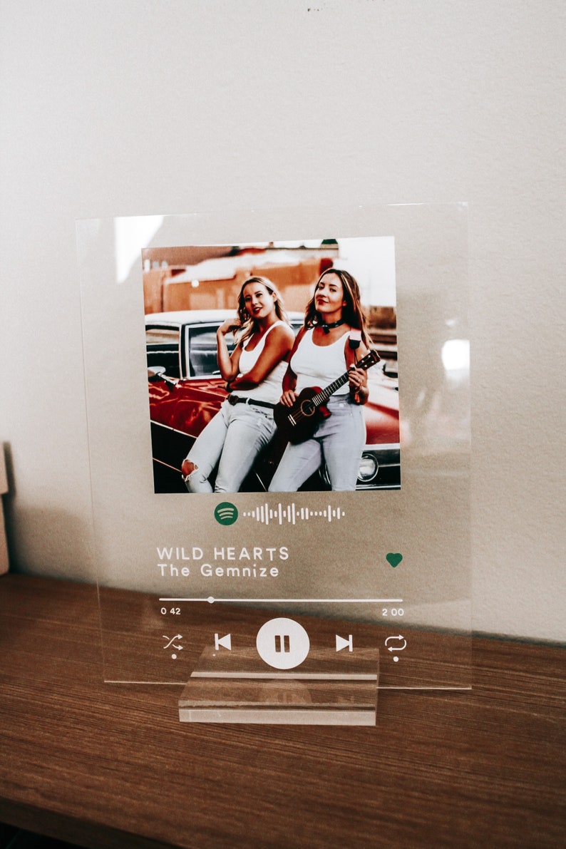 Custom Spotify Album Art Acrylic Wall Art Song Art Etsy