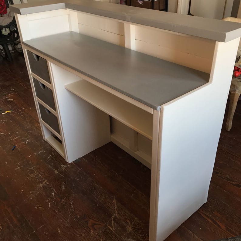 Reception desk made to order Andrea | Etsy