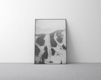 Arapahoe Basin Ski Resort Print – Colorado Mountain Photography, A-Basin Wall Art (Digital Download)