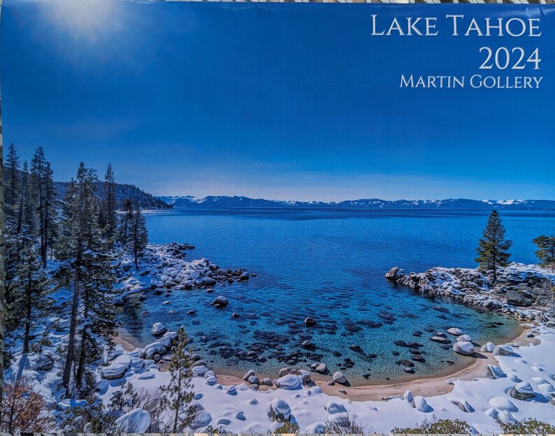 2024 Lake Tahoe Calendar Etsy