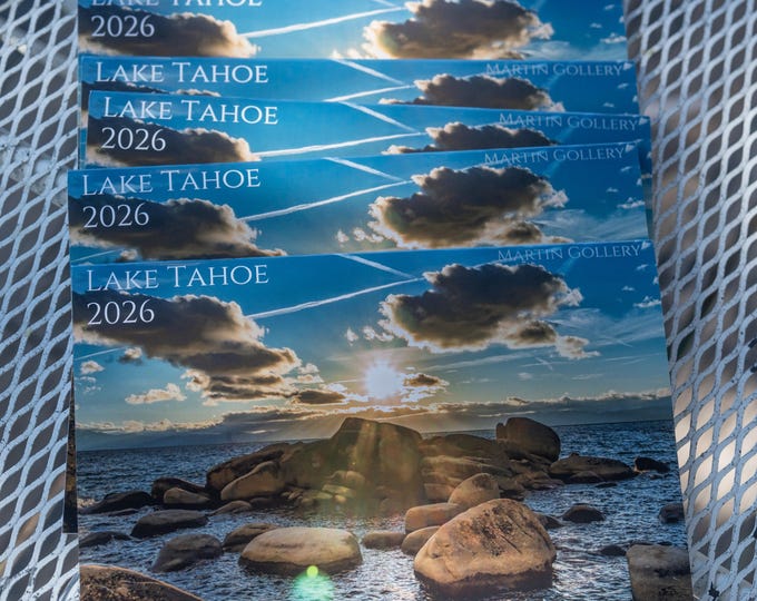 2026 Lake Tahoe Calendars- Quaantity 5