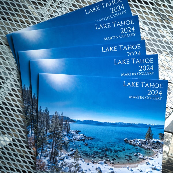 2024 Lake Tahoe Calendar Etsy