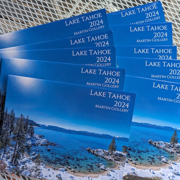 Lake Tahoe Calendar 2024 Etsy