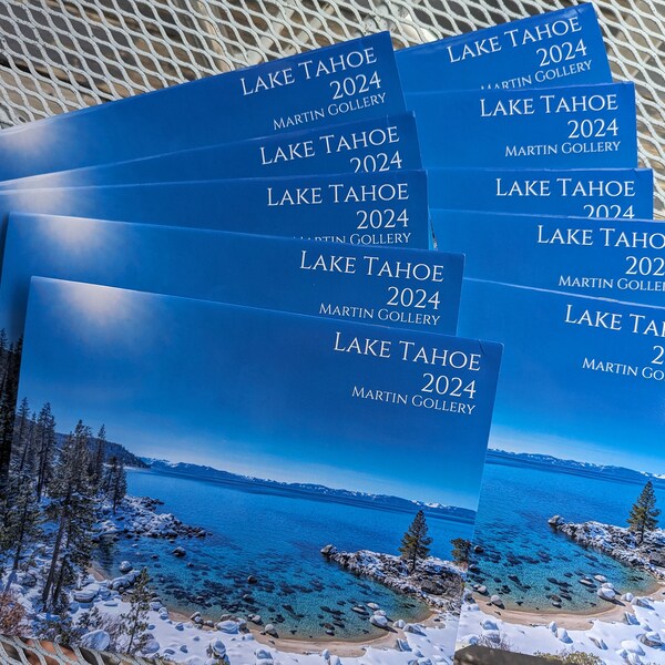Lake Tahoe Calendar 2024 Etsy