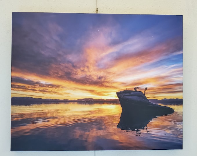 Tahoe Sunset Silhouette
