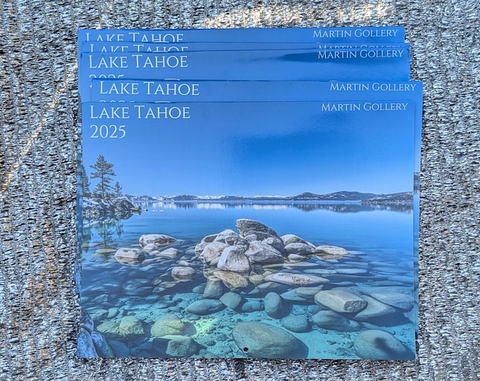 5 Lake Tahoe Calendars