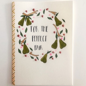 Perfect Pair, Congratulations, Engagement Card, Wedding Card, Anniversary Card
