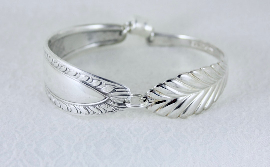 Spoon Bracelet. Vintage Spoon Bracelet With Mixed Spoon Etsy UK