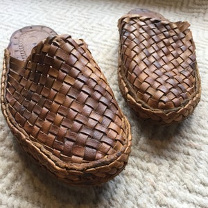Basket woven sandals hot sale
