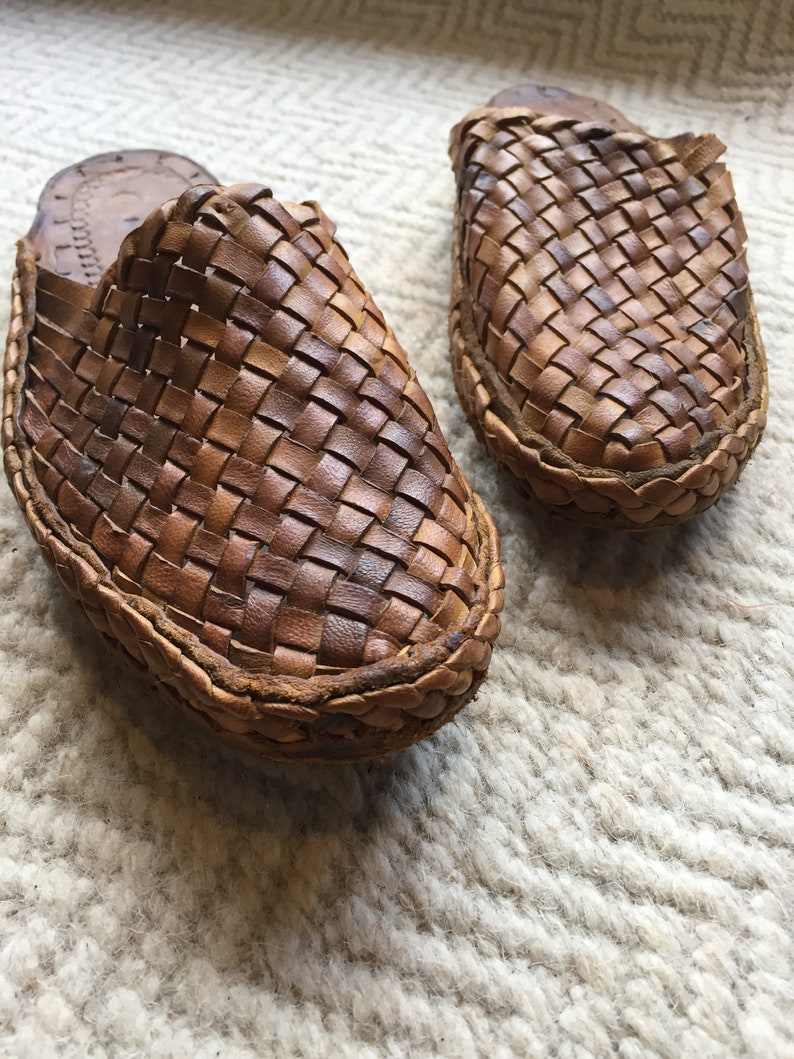 Womens Leather woven mules,Criss cross backopen slip ons,Backopen woman Slide sandals ,casual slippers,Indian handmade flat loafer,authentic