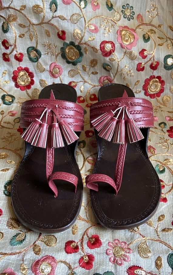 Buy Adoreline Dahlia Women's Stylish Footwear (Copper_3.5) Ethnic Kolhapuri  I Fancy Comfortable Wedge Heels I Ethnic and Casual 3 inch Heels for Ladies  & Girls at Amazon.in