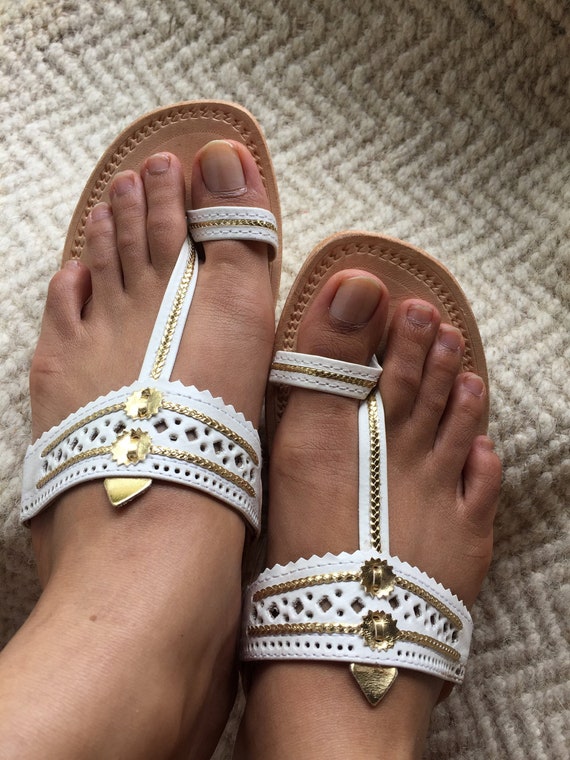 Multi-Color Embroidered 4 Inch Kolhapuri Wedge Heels | Toe loop sandals,  Bridal heels, Heels