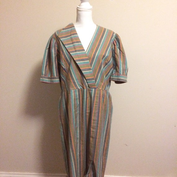 80s retro dress