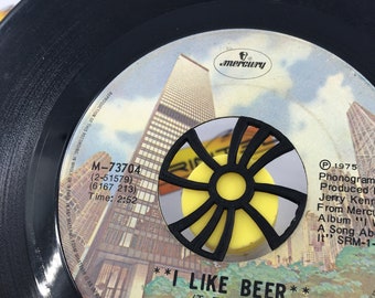 Gear style - 45 record insert, rare, unique, cool, collector, artistic, best, uncanny, uncommon,