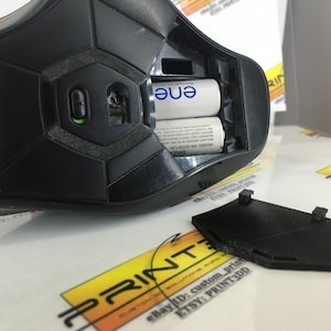 Logitech g602 battery cover, snap cover, mouse cover, trap door, back plate, back cover, bottom cover, hinge, spare parts, replacement door
