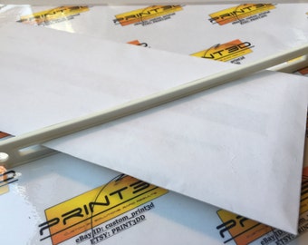 Canada post 5mm tool, measuring tool, small letter, parcel tool, slot measuring, thickness guage, postal template, post office tool,